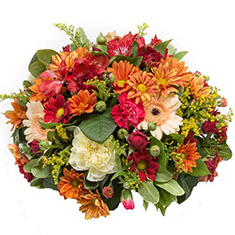 Autumnal Posy Bowl