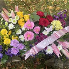 Medium pillow garden style 